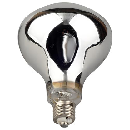 Sundew 160W Reptile Mercury Vapor Bulb, 120V E26 Base, Clear Glass UVA/UVB Basking Spot Lamp, R36 (115mm) - color: Clear