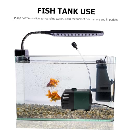 BESPORTBLE 1set Submersible Fountain Pump for Fish Tanks Hydroponics and Fountains Quiet Multi-use Water Pump Nozzles for Improved Water Circulation and Oxygenation Us