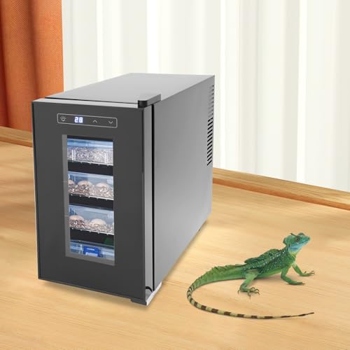 Reptile Egg Incubator, 23l Digital Led Display with Precise Temperature Control (50-104°F/10-40°C), Automatic 110v Hatcher for Chameleon, Lizard, Snake & Turtle Eggs