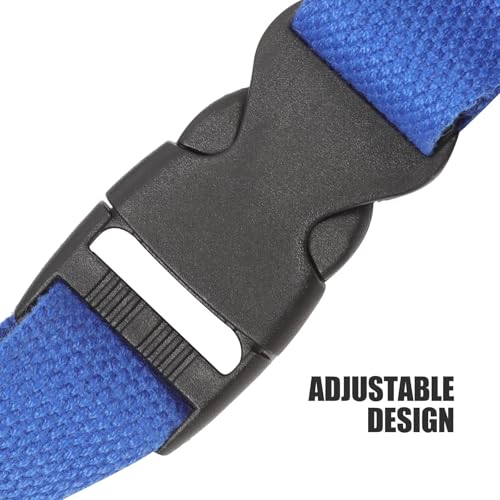 Toyvian Reptile Sling Carrier with Adjustable Strap, Blue Lightweight Lizard and Bearded Dragon Travel Bag, Portable Pet Carrier for Outdoor Use