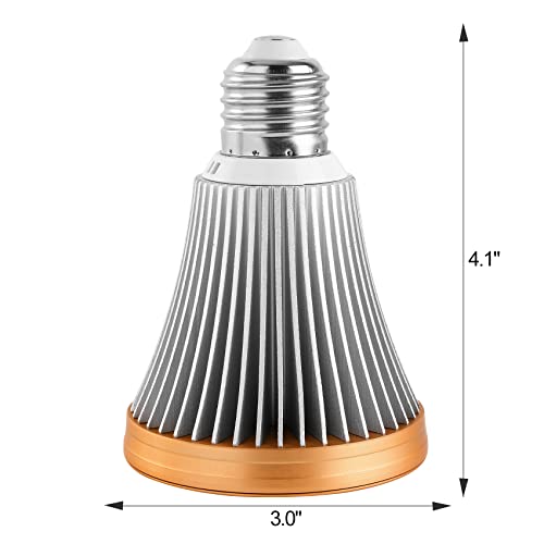 UVA UVB Bulb for Reptiles & Amphibians, 8508 LED Lamp with UV Light