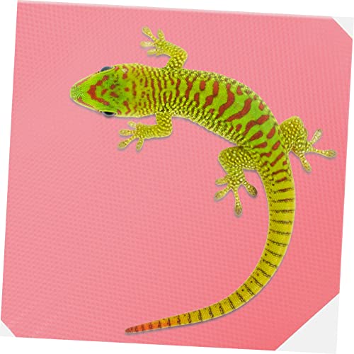 Reptile Carpet Substrate Pad for Bearded Dragon Tank Lightweight Portable Terrarium Accessory Easy to Clean Reptile Mat for Leopard Gecko Lizard Snake Turtle