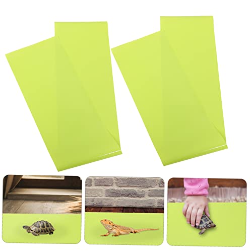 UKCOCO 2Pcs Reptile Carpet Liner and Washable Terrarium Mat for Tanks Easy Clean Substrate for Snakes Lizards Turtles and Amphibians