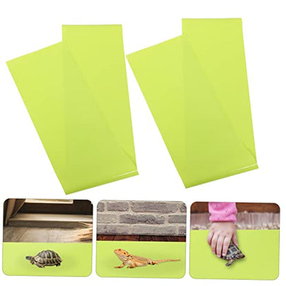 UKCOCO 2Pcs Reptile Carpet Liner and Washable Terrarium Mat for Tanks Easy Clean Substrate for Snakes Lizards Turtles and Amphibians