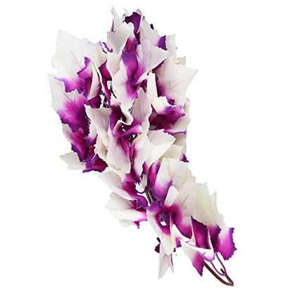 Artificial Reptile Plants Lifelike Plastic Plant Hanging Leaves Decoration with Suction Cup for Reptile Terrarium Fish Tank (T-1034Q) - size: T-1034Q