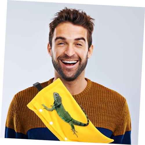 balacoo Portable Reptile Carrier Bag Lightweight Sling Carrier for Lizards Chameleons and Small Pets Versatile Travel Pouch for Hiking Shopping and Outdoor Adventures