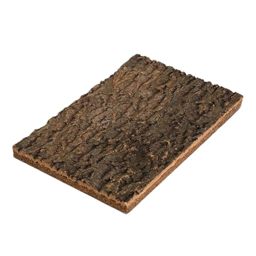Cork Bark for Reptiles - Natural Terrarium Climber | Water-Resistant Cork Bark for Climbing, Exercise, and Hiding, Perfect Snakes, Lizards, Tortoises, Geckos, Turtles, Chameleons, Pet Terrariums