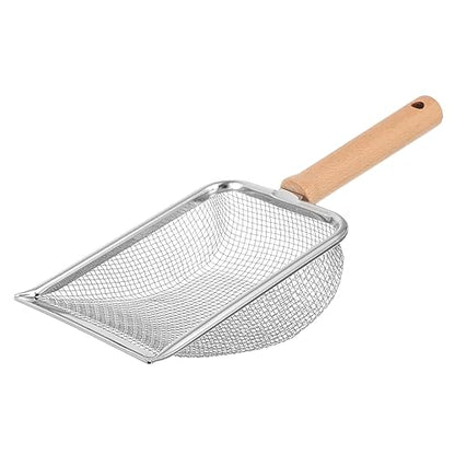 YARNOW Reptile Litter Scoop Durable and Reusable Litter Shovel for Turtles Lizards Geckos Snakes More for Easy Cleanup of Substrate and Waste