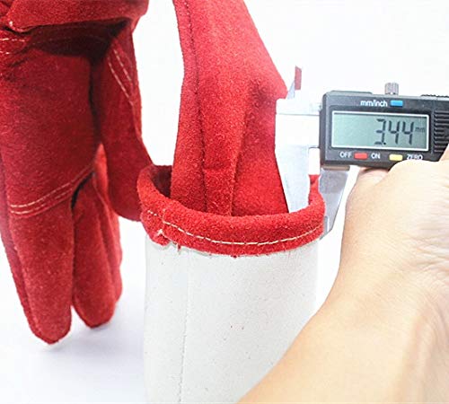 24IN Long Leather Anti-bite Safety Gloves For Catch Dog,cat,reptile,snake,animal Anti Pets Grasping Biting Protective