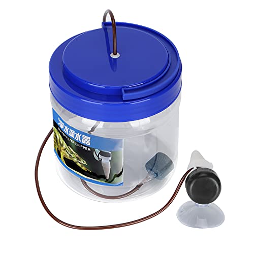 Reptile Automatic Water Dripper Feeder, Adjustable Drip Watering Tool for Small Pets
