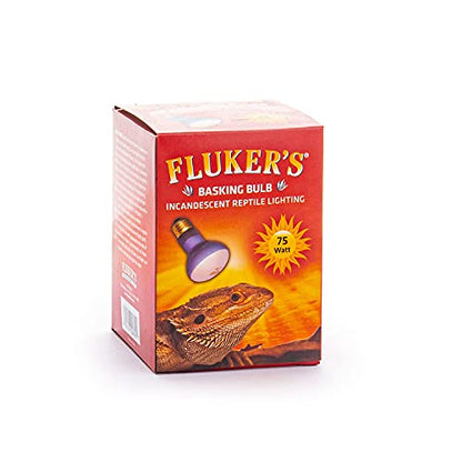 Fluker's Basking Spotlight Bulbs for Reptiles Black,60 Watts,(Pack of 2) - size: 1 Count (Pack of 2)