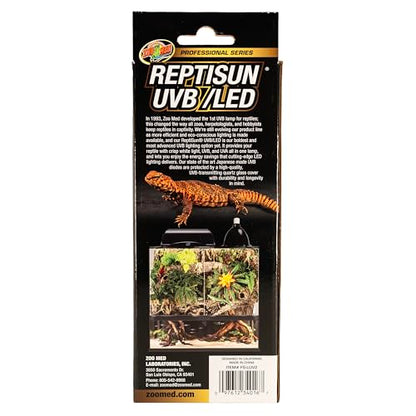 NEW Zoo Med Reptisun UVB/LED Light Bulb 18W