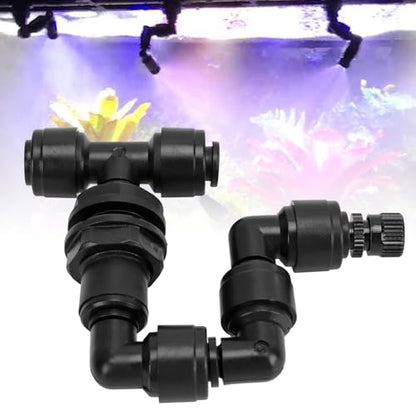 Reptiles Fogger Mist Sprinkler Reptiles Terrarium Nozzle Adjustable Terrarium Misting Accessories Cooling Misting System