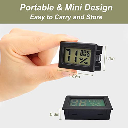 Bald Eagle Digital Hygrometer for Humidor, 5% Humidity and 1% Tempeture Accuracy Humidity Gauge