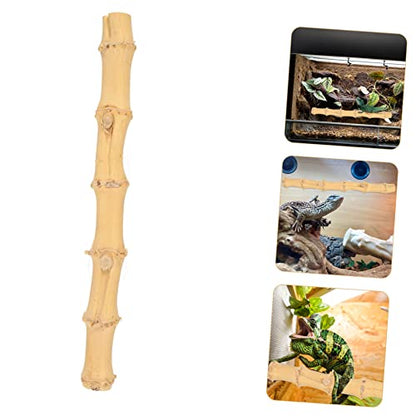 GALPADA Bearded Dragon Climbing Natural and Grapevine Wood Branch Rack for Lizard Habitat for Reptiles Geckos Chameleons and Snakes