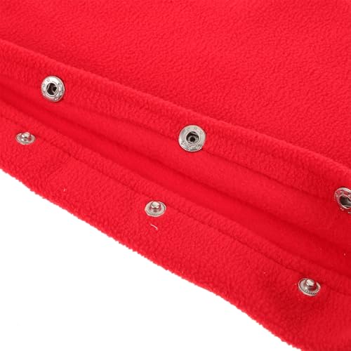 Portable Reptile Sling Bag for Travel Breathable Red Reptile Pet Carrier with Adjustable Strap for Small Animals Like Bearded Dragon, Chameleon, Guinea Pig, and Chinchilla