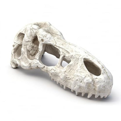 Animal Skull Aquarium Tank Decorations, Reptile & Amphibian Habitat Hideouts, Dinosaur T-Rex Dragon Decor Accessories for Fish, Lizard, Gecko