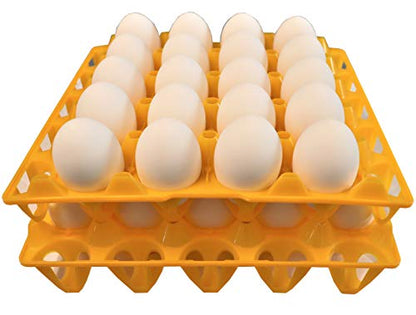 6 RITE FARM PRODUCTS 20 EGG PLASTIC TRAYS FOR DUCK GOOSE TURKEY PEAFOWL CARTON