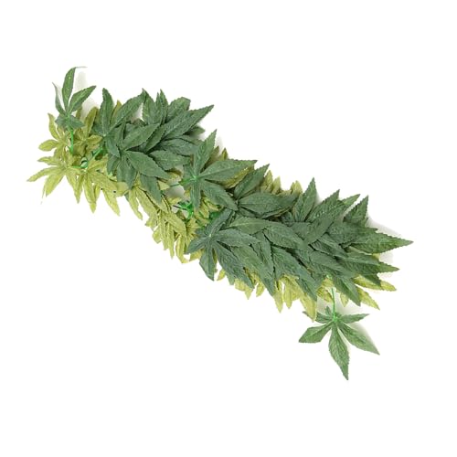 Sonew Lifelike Green Artificial Plant for Aquarium and Fish Decoration 30cm - Plastic Plant with Suction Cup for Reptile Terrariums and Underwater Decor (20 inches 50cm) - size: 20 inches 50cm