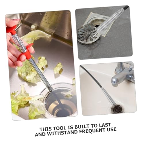Mini Flexible Grabber Claw up Tool Sink Cleaning Hook Heavy Duty Toilet Plunger Gutter Cleaning Tools Essential for Home Use