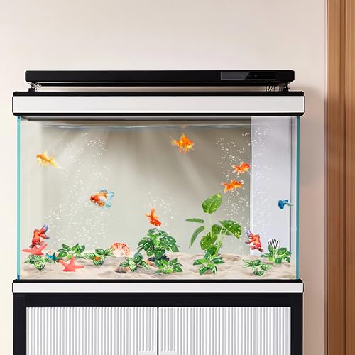 MyLifeUNIT Betta Fish Tank Decor, 10 Pack Silk Aquarium Plants for Aquarium Decoration and Fish Tank Decoration