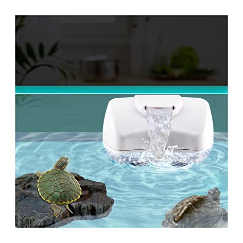 UPETTOOLS Turtle Filter Aquarium Internal Filter Low Level Water for Reptiles, Amphibians, Frog, Cichlids, Newt - size: 0.6 inch