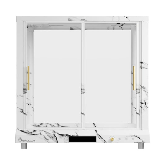 All-in-ONE Smart Reptile Tank, Reptile Enclosure，Terrarium Tank，Screen Ventilation Habitat，Amphibians，Suitable for Keeping Lizards, Geckos and Snakes (Marble, MAX) - color: MARBLE, size: MAX
