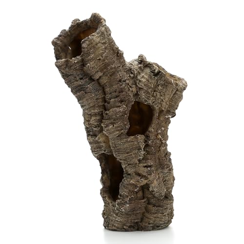 LYL LEYOULAND Large Reptile Hide, 12”, Aquarium Decor, Territorial Fish Hideaway, Hideout House, Reptile Decoration Fish Tank dec
