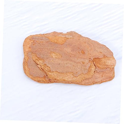 ORFOFE 1pack Natural Pine Bark Pad for Reptile Box Cushioning for Lizards Snails and Chameleons to Rest Climb Terrarium Decor