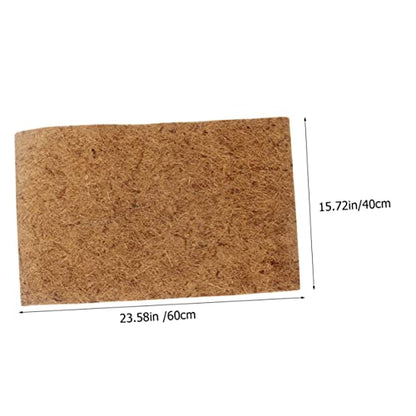 balacoo Reptile Carpet Mat Snake Bedding Liner Turtle Tank Carpet Lizard Bedding Bearded Dragon Tank Mat Reptile Cage Accessories