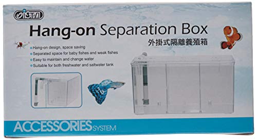 ISTA IF-648 Hang-On Separation Breeder Box,clear - size: 5.5 x 10 x 5.25in