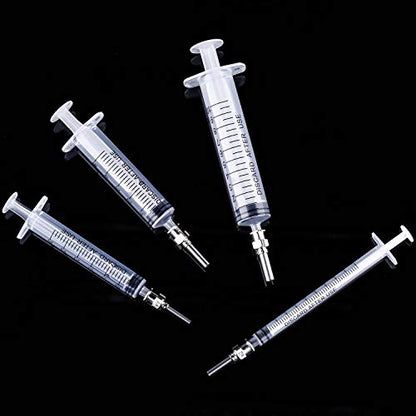 Frienda 20 Packs Large Plastic Syringe Measuring Syringe Tools Dispensing Multiple Uses (1 ml/ 3 ml/ 5 ml/ 10 ml) - size: 1 ml/ 3 ml/ 5 ml/ 10 ml