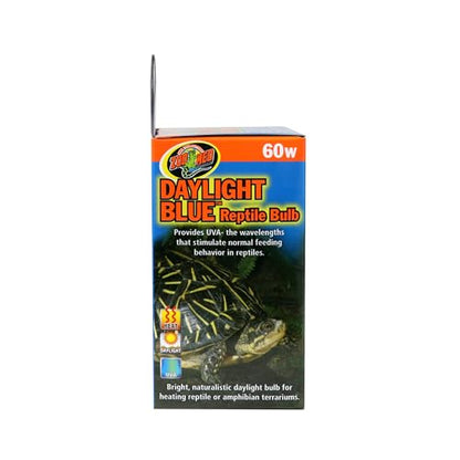 Zoo Med Daylight Blue Reptile Bulb 60 Watts - Pack of 3