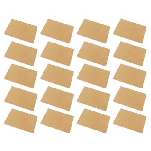 Yardwe Reptiles Box Paper Mat 50 Sheets Kraft Disposable Cushion Pad for Breeding Box Bottom Liner Suitable for Reptile Raising and Feeding Supplies