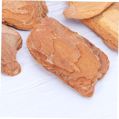 1pack Natural Pine Bark Pad for Reptile Habitat Cushion for Lizards Snails Chameleons and Geckos Decor for Crawler Boxes and Terrariums