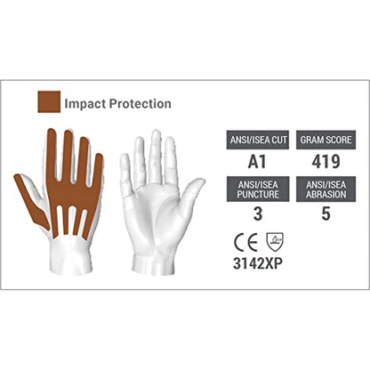 HexArmor Impact Protection Liquid-Resistant Safety Gloves | Ugly Mudder® 7310 | X-Large - size: X-Large (Pack of 1)