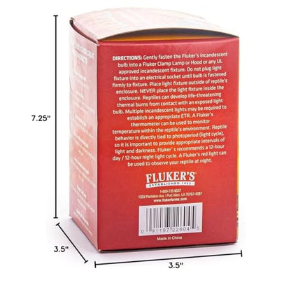 Fluker's Incandescent Basking Spotlight Bulbs for Reptiles Tanks, Reptile Heat Lamp Bulbs for Infrared Light, 150-Watt (Pack of 4) - size: 1 Count (Pack of 4)