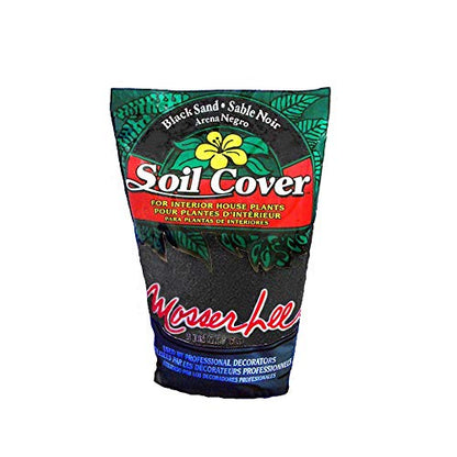Mosser Lee ML1112 Black Sand Soil Cover, 5 lb. (Pack of 8) - size: Pack of 8