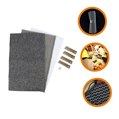 Garneck 1set Reptile Carpet Mat for Snakes Tortoises and Lizards Washable Reusable Terrarium Liner for Grey Substrate for Healthy Habitat