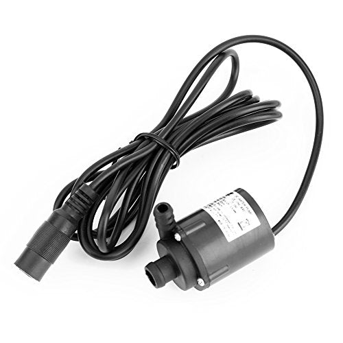 Submersible Pump, DC 6 12V Micro Water Pump 280L H Brushless Motor Ultra Quiet 40dB Aquarium Fountain Pump with 150cm Cable