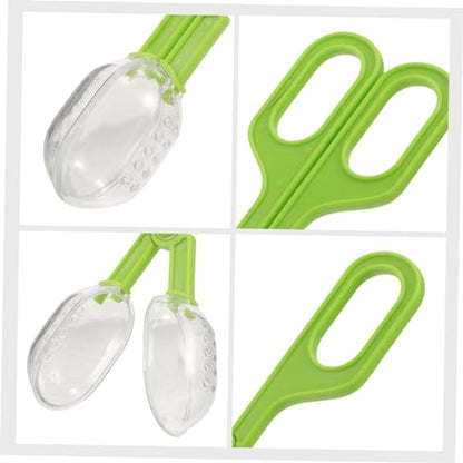 KESYOO Reptile Feeding Tool Scoop for Waste Cleanup and Feeding for Use Clamp Design for Safe Handling of Reptiles and