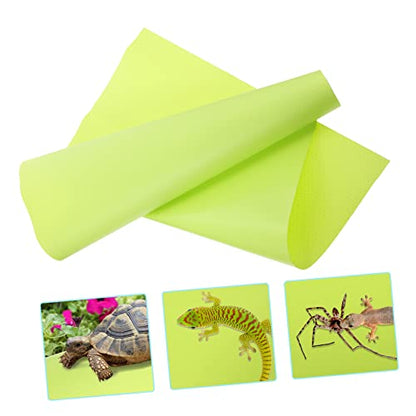 BESPORTBLE 200m Reptile Carpet Mat for Terrarium Soft and Washable Substrate for Bearded Dragon Leopard Gecko Snake Lizard Turtle Liner