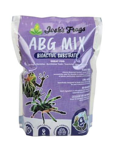 Josh's Frogs ABG Mix Tropical Plant Soil & Bioactive Terrarium Vivarium Substrate (4 Quart/1 Gallon)