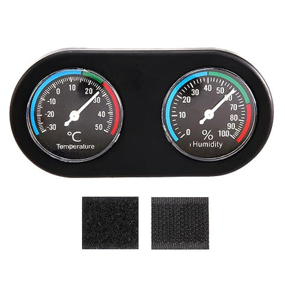 Reptile Tank Thermometer Hygrometer Temperature Humidity Monitor for Vivarium Terrarium