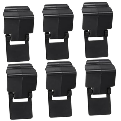Luxshiny 6pcs Turtle Terrarium Buckles for Glass Reptile Feeding Tanks Sturdy Escape Lock Clips for Aqua and Rainforest Enclosures Practical Latches for Secure Pet Habitat
