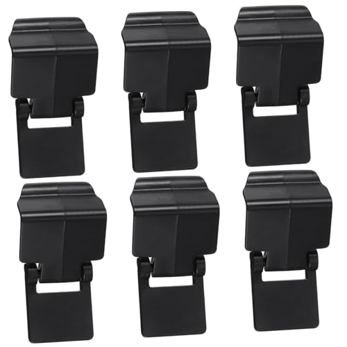 Luxshiny 6pcs Turtle Terrarium Buckles for Glass Reptile Feeding Tanks Sturdy Escape Lock Clips for Aqua and Rainforest Enclosures Practical Latches for Secure Pet Habitat