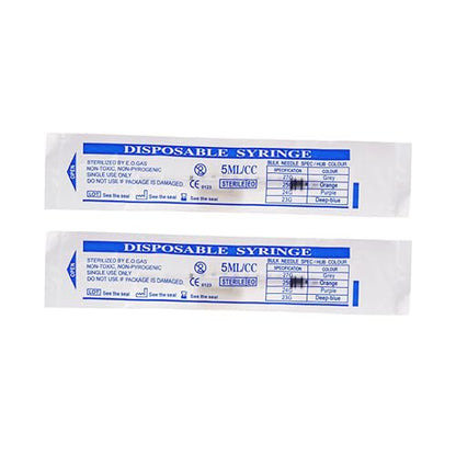 15 Pack 5 ml Syringe for Liquid Without Needle,Luer Lock Syringes with Cap, Individually Wrapped,Measurement for Scientific Labs,Measuring Liquids,Pet Feeding,Oil or Glue Applicator (B 15 Pack 5ml) Luer Lock - size: B 15 Pack 5ml