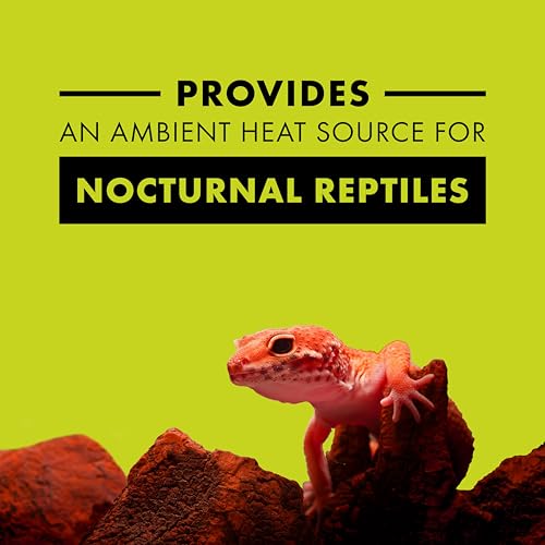 Zilla Incandescent Bulb, Night Red, Ideal for Nocturnal Reptile Species - size: 75 Watts, style: Night Red