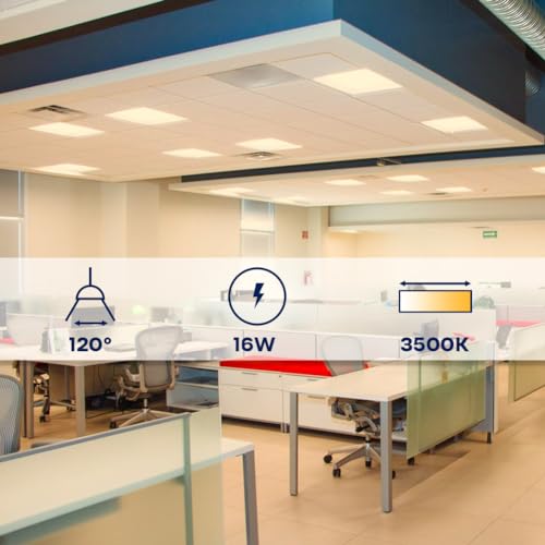 3500K Warm Soft LED Retrofit Kit, 2FT Magnetic Strip Retrofit Kit, 16W = 32W Fluorescent Light, Super Bright 2400LM, 0-10V Dimmable, Clear Cover, Quick Easy Install - color: 2ft 3500k Clear