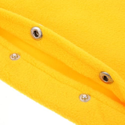 NUOBESTY Reptile Carrier Bag Portable Lizard Sling Pet Traveling Pouch with Chest Strap for Bearded Dragon Chameleon Small Pets Outdoor Travel (Yellow)